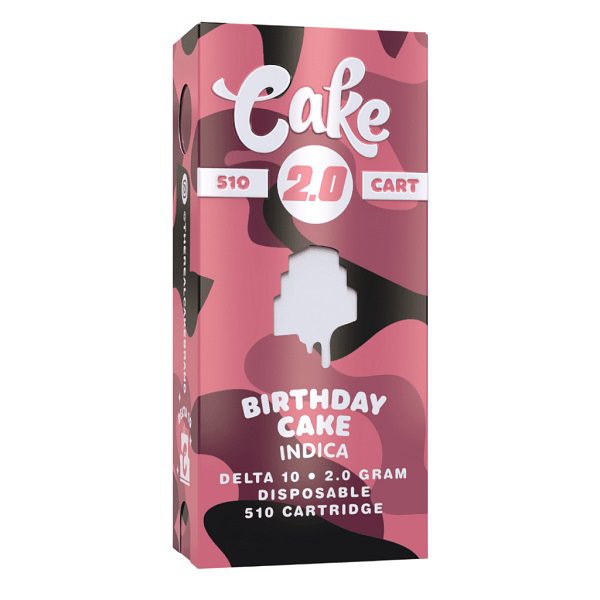 Cake Delta 10 Cartridge 2G - Birthday Cake