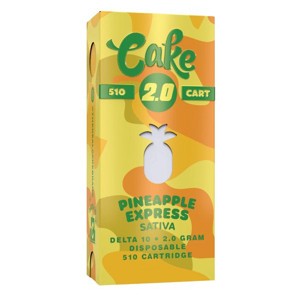 Cake Delta 10 Cartridge 2G - Pineapple Express