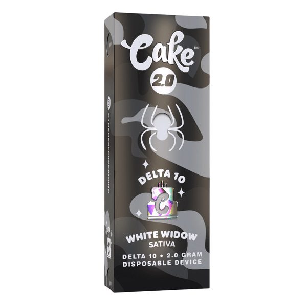 Cake Delta 10 Disposable Vape 2 Gram White Widow Strain