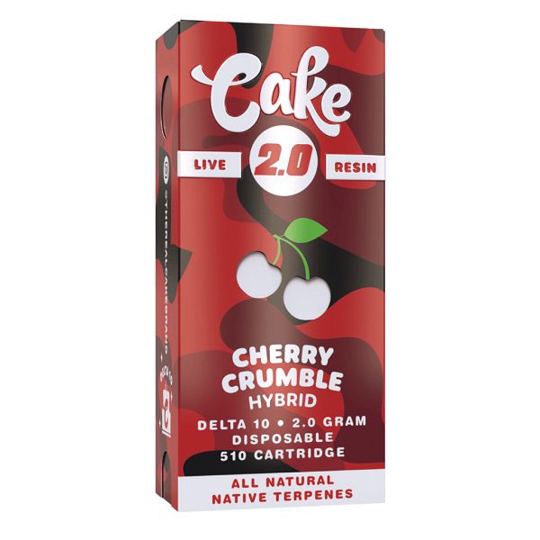 Buy Delta 10 Live Resin Cartridge 2 Gram - Cherry Crumble