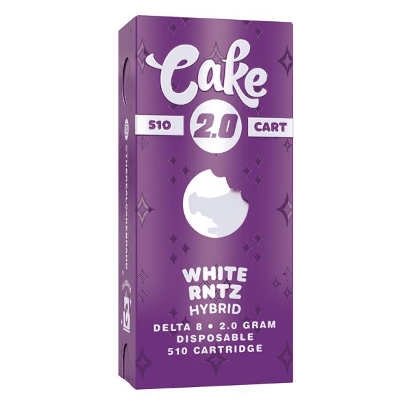 Buy Cake Delta 8 Cartridge 2 Gram - White Runtz