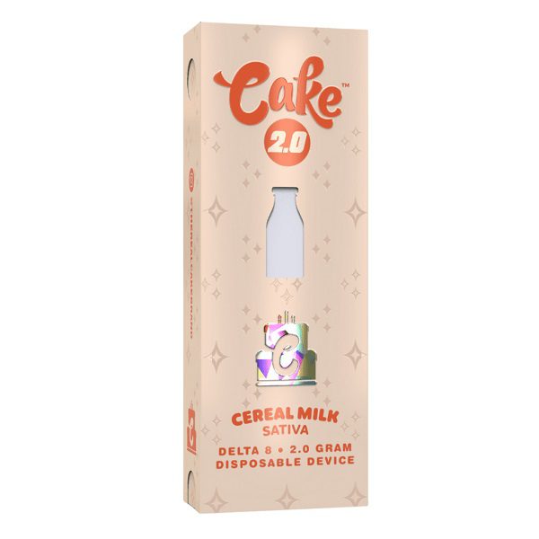 Cake Delta 8 Disposable 2G Cereal Milk Strain