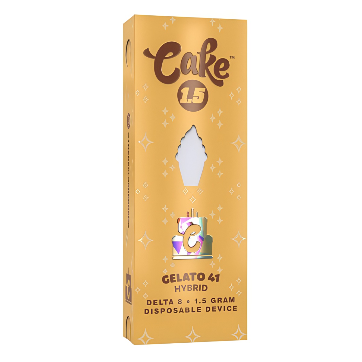 Cake Delta 8 Disposable 2G Gelato 41 Strain