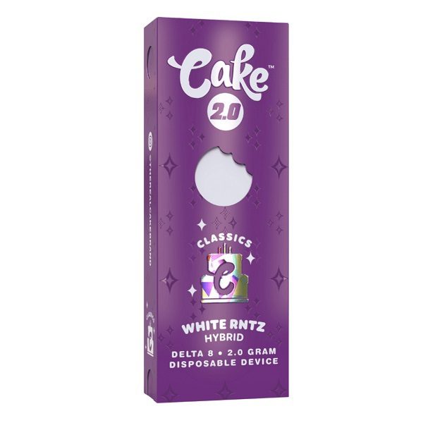 Cake Delta 8 Disposable 2G White Runtz Strain