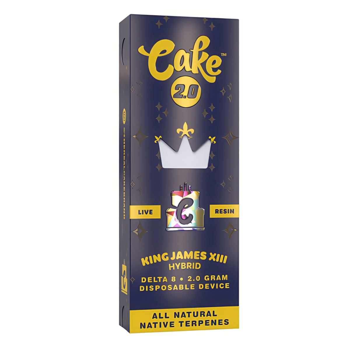 Buy King James XIII Live Resin Disposable 2G
