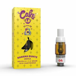 Cake Delta 8 1010 Kit Replacement Cartridges 1.5 Gram - banana runtz flavor