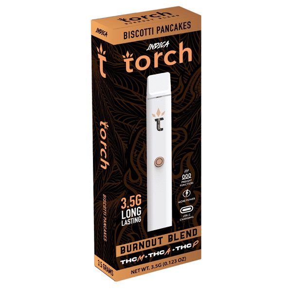 Torch Burnout Blend Disposable Vape Pen 3.5G - Biscotti Pancakes Strain