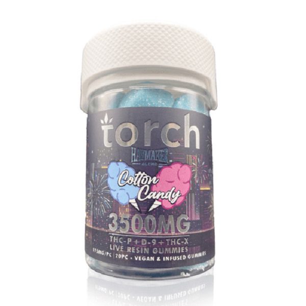 Torch Cotton Candy Live Resin Gummies 3500mg