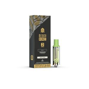 Medusa HXC Vape Cartridge 2000mg - AK47 – Sativa Strain