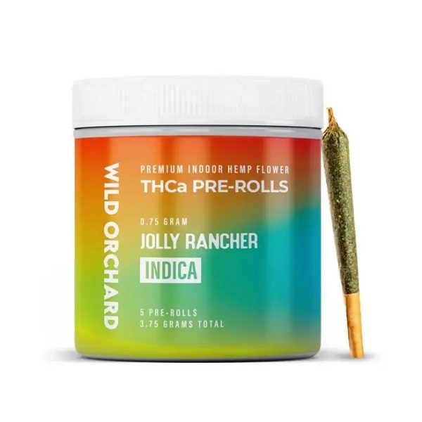 Wild Orchard THCa Pre-rolls Jolly Rancher 5 Pack