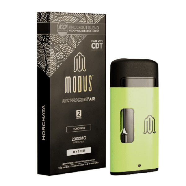 Modus HXC Blend Air Disposable and Rechargeable Vape Pen 2000mg - Horchata (Hybrid) strains
