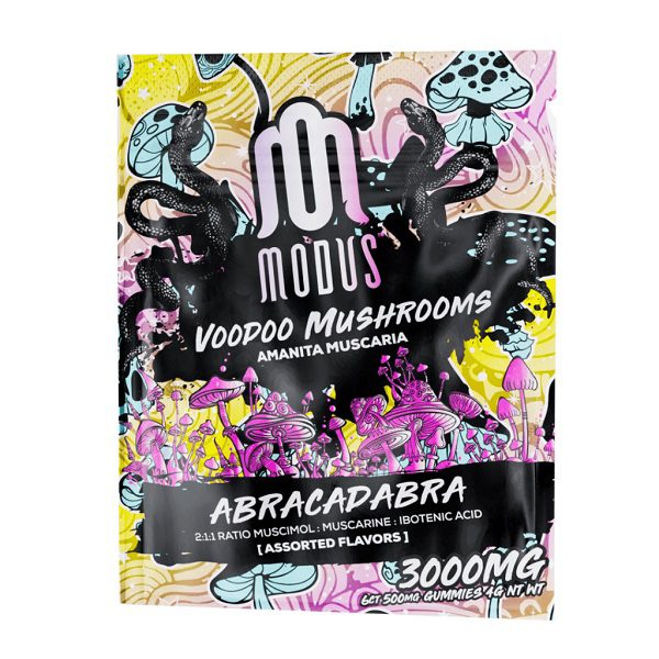 Modus Voodoo Mushroom Amanita Muscaria Gummies 3000mg - Abracadabra Flavor