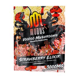 Modus Voodoo Mushroom Amanita Muscaria Gummies 3000mg - Strawberry Elixir Flavor