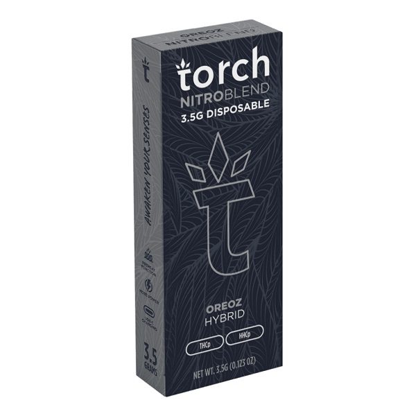 Torch Nitro Blend Disposable Vape Pen 3.5G - Oreoz Hybrid
