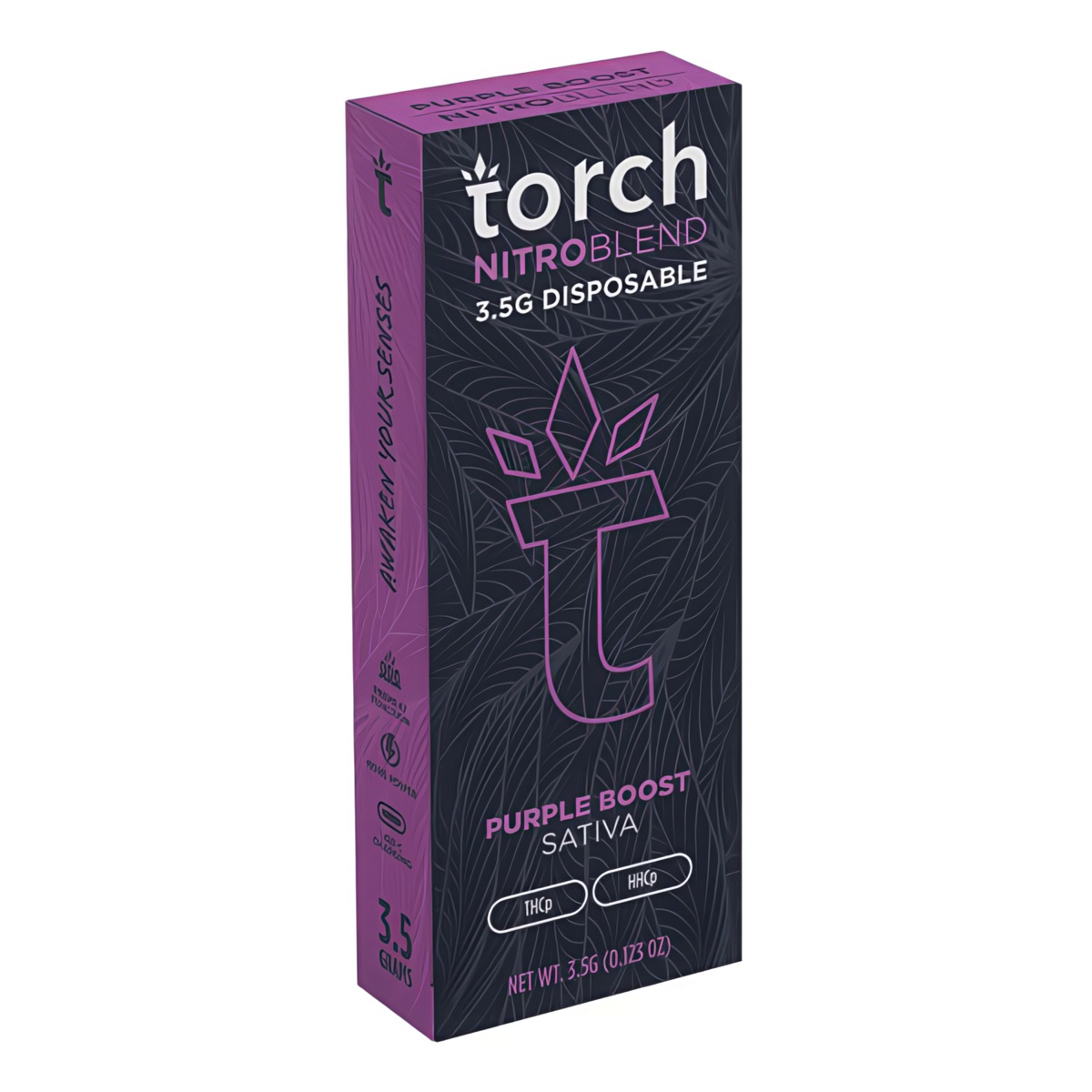 Torch Nitro Blend Disposable Vape Pen 3.5G - Purple Boost Sativa