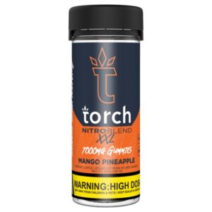 Torch Nitro Blend Gummies 7000mg - Mango Pineapple Strain