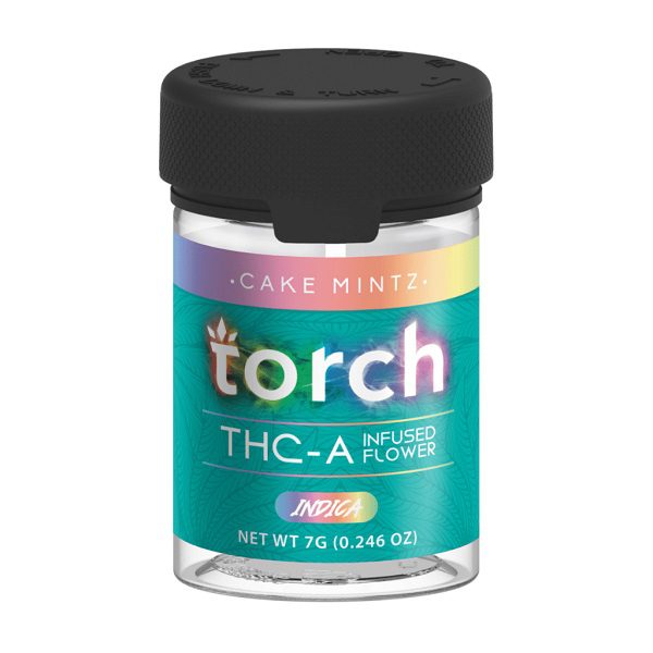 Torch THC-A Flower 7 Grams - Cake Mintz strain