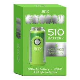 JINX FatBoy 510 500mAh Battery - Green color