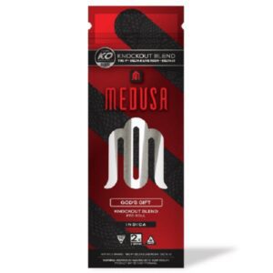 Modus Knockout Blend Prerolls 2 Grams infused with delta-8 live resin, THC-P, and delta-10 - God’s Gift (Indica) Strains