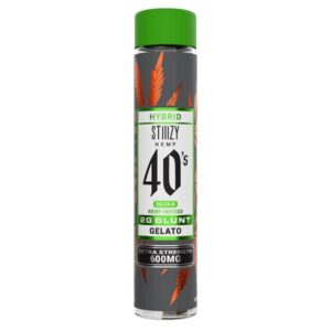 STIIIZY Delta 8 Blunt Hemp Wraps 2 Gram - Gelato (Hybrid) Strain