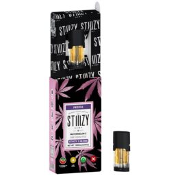 STIIIZY X Blend Pod is infused with 1 gram of premium, top-grade distillate blended with delta 8 THC, CBD, HHC-P, THC-P, HHC, and delta-10 THC - Watermelon Z (Indica) Strain