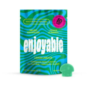 Enjoyable Neuro Enhancer Vegan Gummies 10 pack - Cactus Cooler flavor