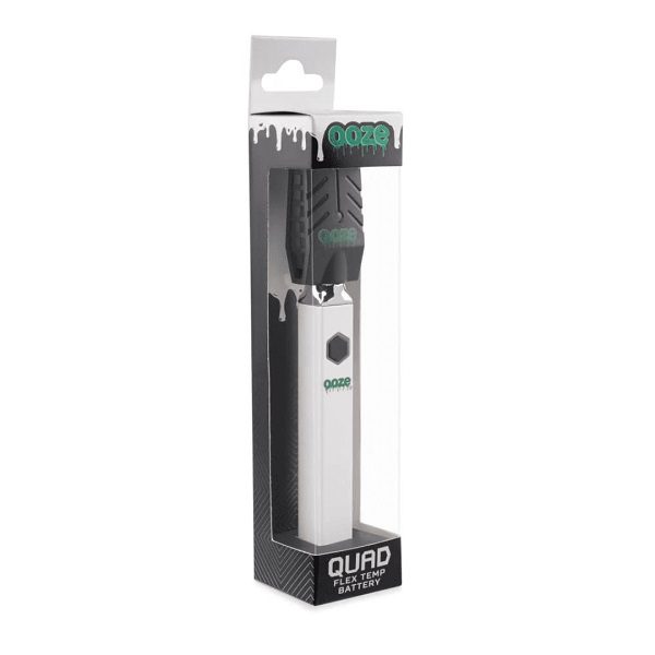 Ooze 510 Quad Battery 500mAh - Ghost White color