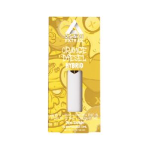 Zombi Extrax Blackout Blend Disposable 3g blend of 6 powerful cannabinoids: delta-8 THC, delta-10 THC, THC-B, THC-P, PHC, and THC-X - Orange Diesel (Hybrid) Strain