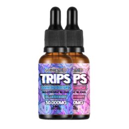 SporesMD Macrodose Nootropic Infused Tincture 30000mg 30ml - Blueberry and strawberry flavors