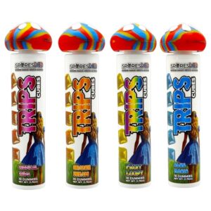 SporesMD TRIPS Mushroom Gummies 10 Pieces