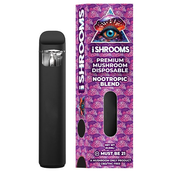 iSHROOMS Premium Mushroom Disposable Vape Pen 0.5ml
