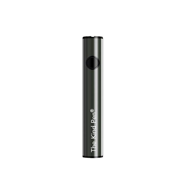 The Kind Pen Dual Charger Variable Voltage 510 Thread Battery 2.0 - Gun Metal & Black color