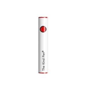 The Kind Pen Dual Charger Variable Voltage 510 Thread Battery 2.0 - White & Red color