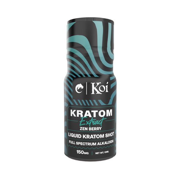 Koi Kratom Shots - 150mg MIT per shot - Zen Berry flavor