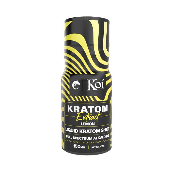 Koi Kratom Shots - 150mg MIT per shot - Lemon flavor