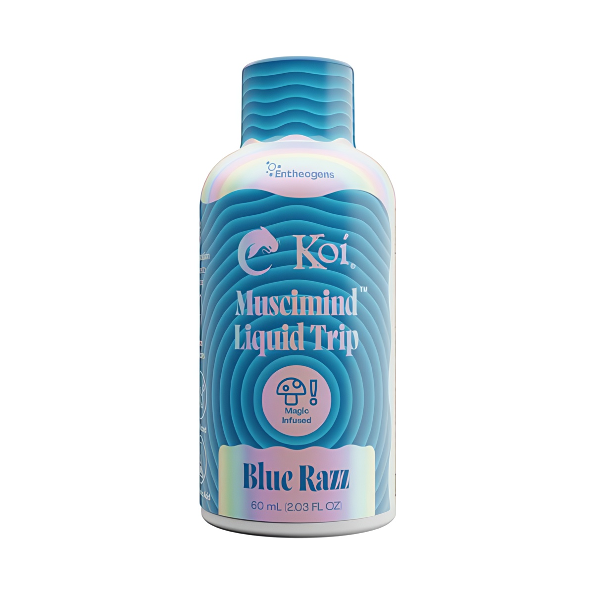 MusciMind™ Liquid Trip - 15mg of muscimol + nootropic mushroom blend - Blue Razz