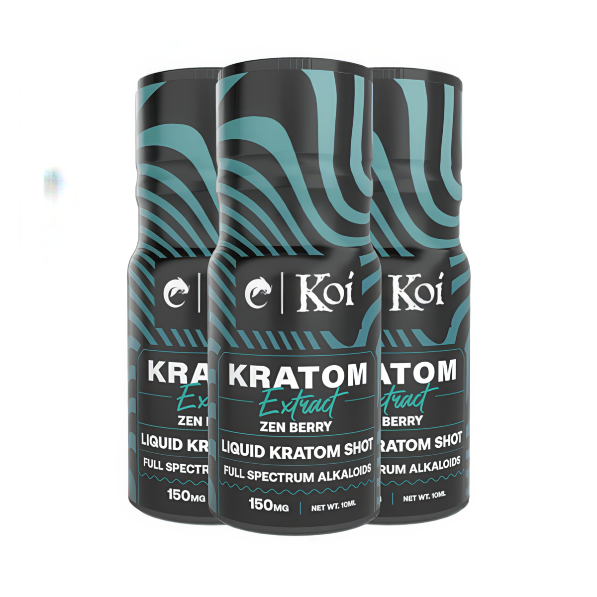 Koi Kratom Shots Zen Berry 3 Pack