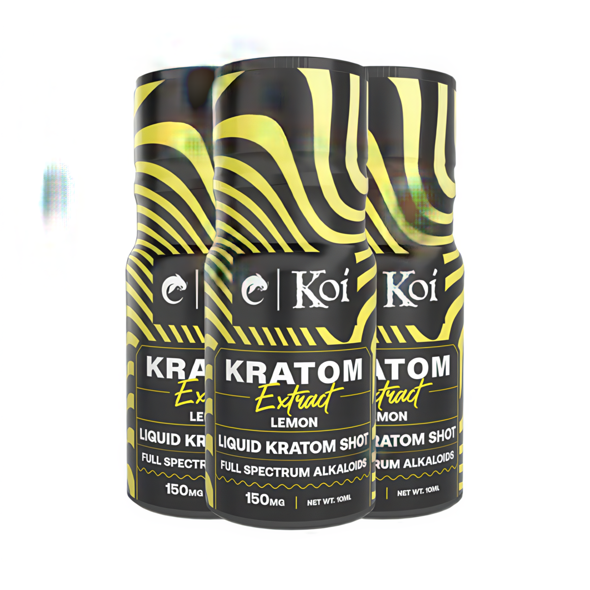 Koi Kratom Shots Lemon 3 Pack