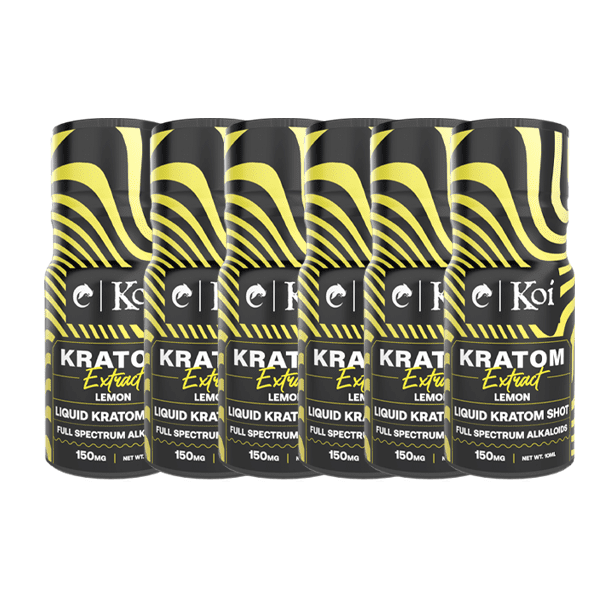 Koi Kratom Shots Lemon 10 Pack