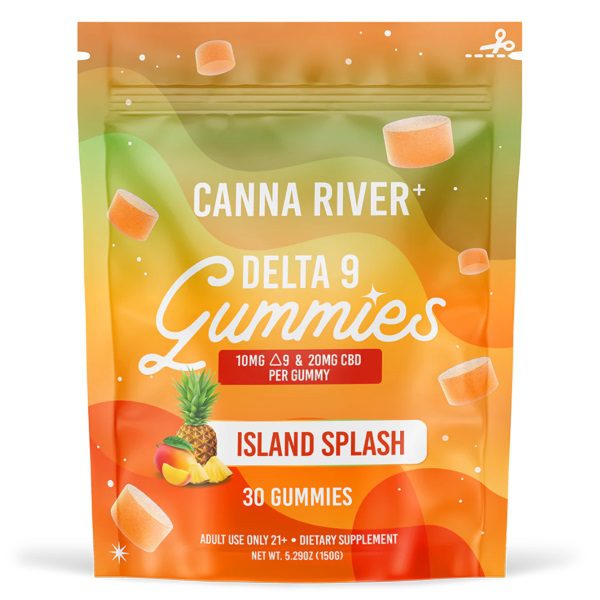 Canna River Delta 9 Gummies 900mg - Island Splash
