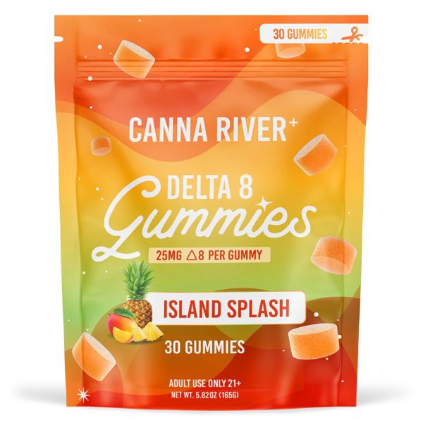 Canna River Delta 8 Gummies 750mg - Island Splash