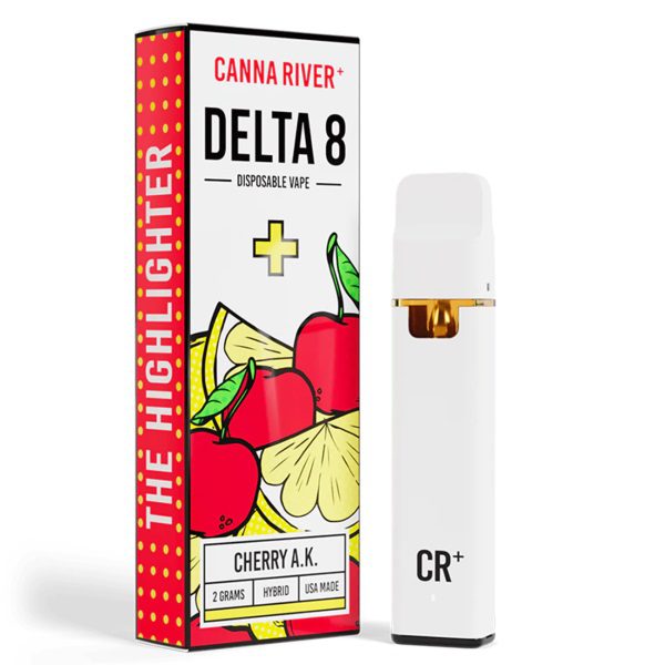 Canna River Highlighter Delta 8 Disposable 2G - Cherry AK (Hybrid)