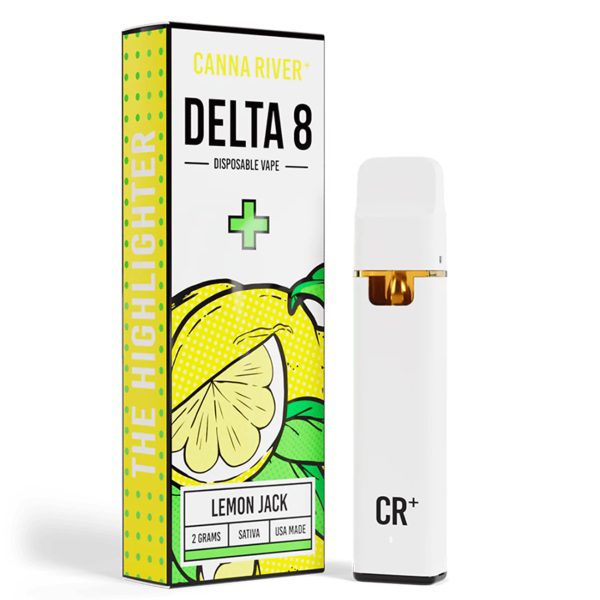 Canna River Highlighter Delta 8 Disposable 2G - Lemon Jack (Sativa)
