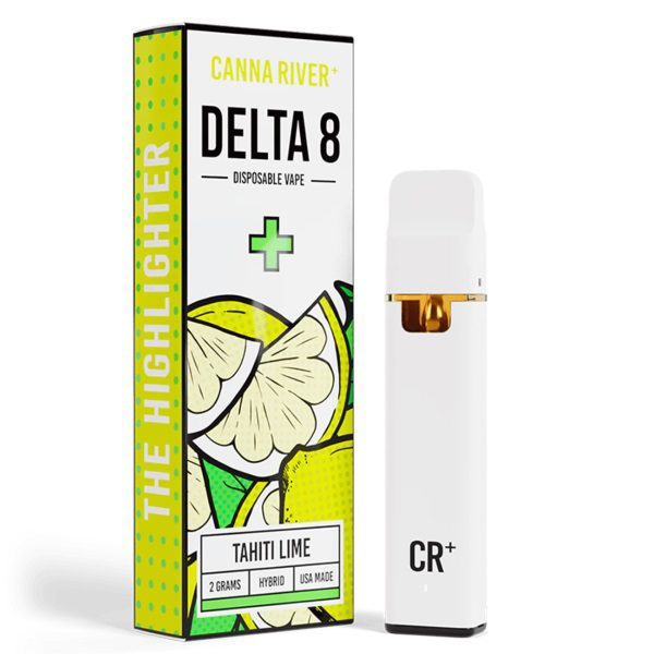 Canna River Highlighter Delta 8 Disposable 2G - Tahiti Lime (Hybrid)