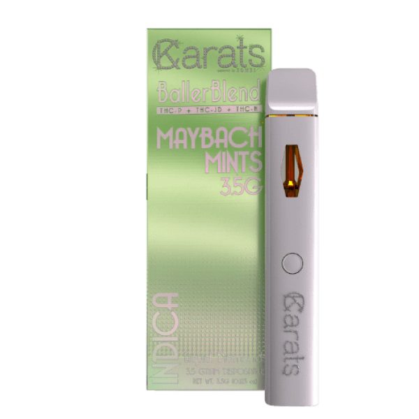 Carats Baller Blend Disposables 3.5G - Maybach Mints (Indica)