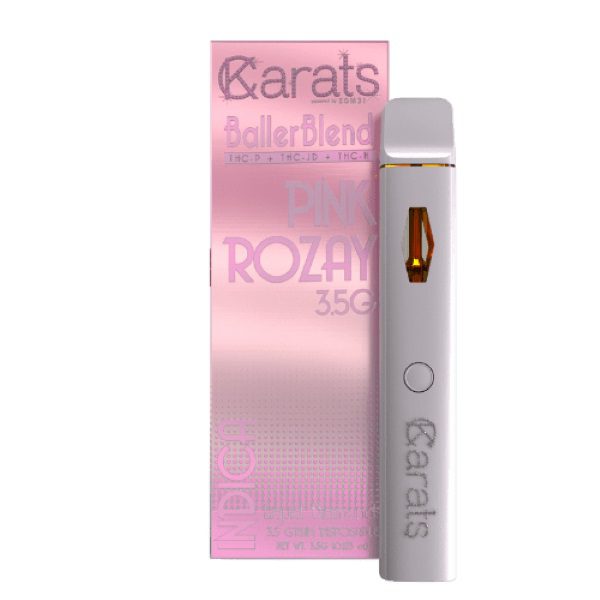 Carats Baller Blend Disposables 3.5G - Pink Rozay (Indica)