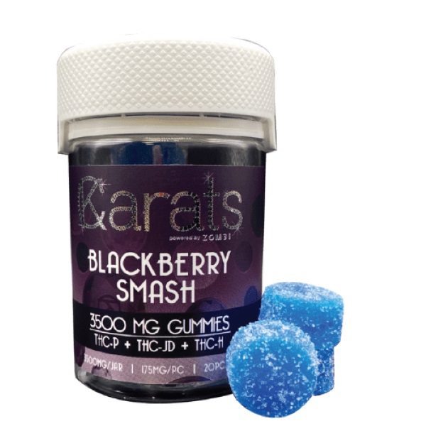 Carats Baller Blend Gummies 3500mg - Blackberry Smash