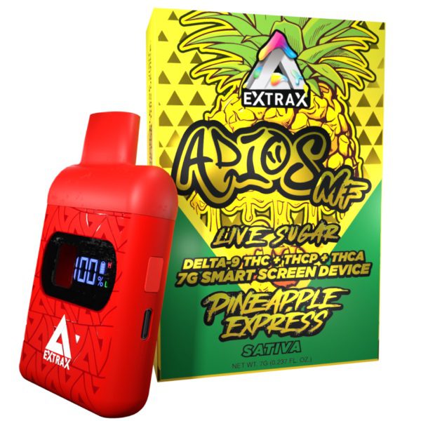Delta Extrax Adios MF Disposable 7 Grams - Pineapple Express (Sativa)