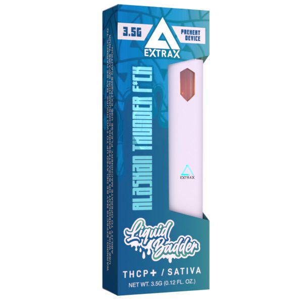 Delta Extrax Liquid Badder Disposable Pen 3.5 Grams - Alaskan Thunder Fck (Sativa)