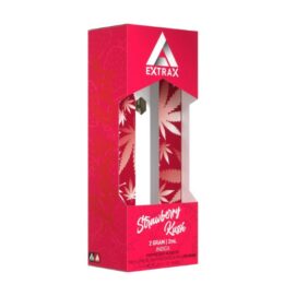 Delta Extrax Lights Out Disposable 2G - Strawberry Kush